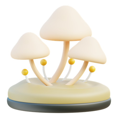 Fungus  3D Icon