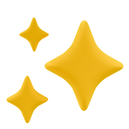 Funkelnde Stimmung  3D Icon