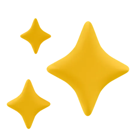 Funkelnde Stimmung  3D Icon