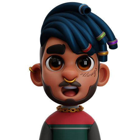 Funky Boy  3D Icon