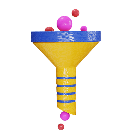 Funnel  3D Icon