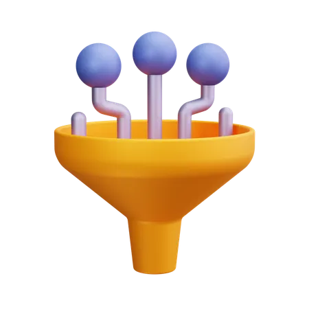 Funnel  3D Icon
