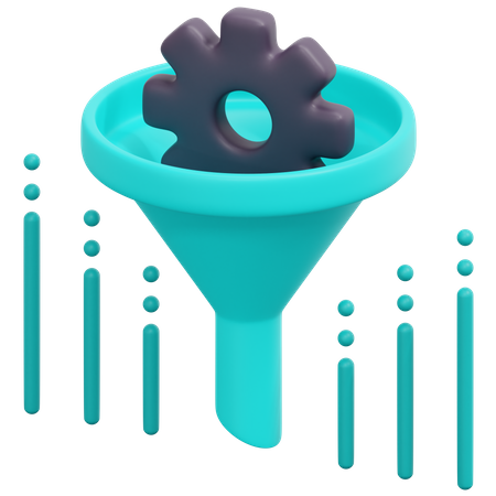 Funnel  3D Icon
