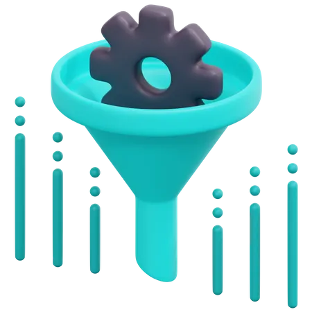 Funnel  3D Icon
