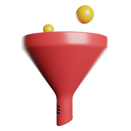 Funnel  3D Icon