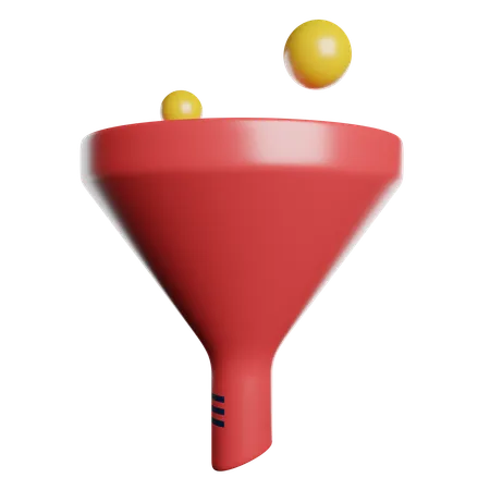 Funnel  3D Icon