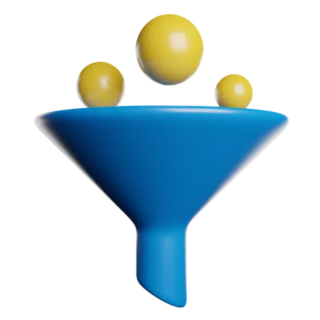Funnel  3D Icon
