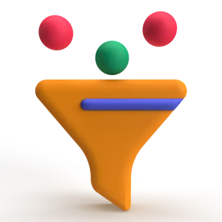 Funnel  3D Icon