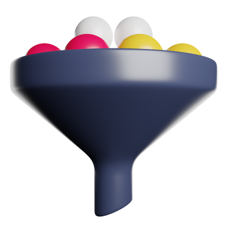Funnel  3D Icon