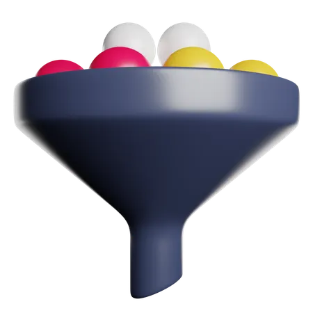 Funnel  3D Icon