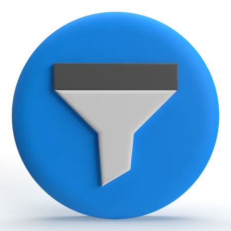 Funnel  3D Icon