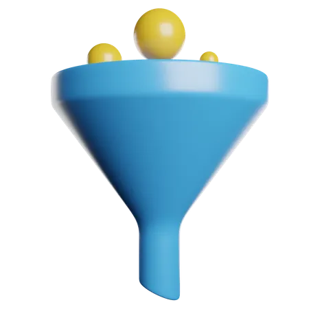 Funnel  3D Icon