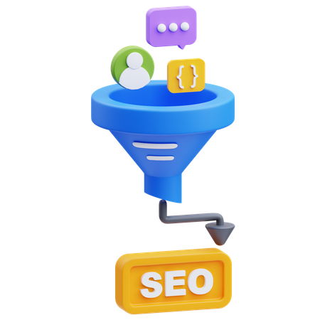 Funnel  3D Icon