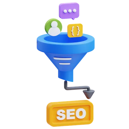 Funnel  3D Icon