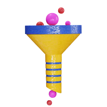 Funnel  3D Icon