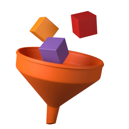 Funnel  3D Icon