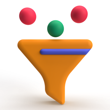 Funnel  3D Icon
