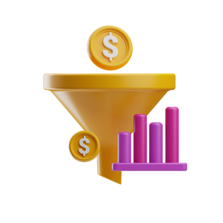 Funnel  3D Icon