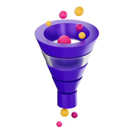 Funnel  3D Icon