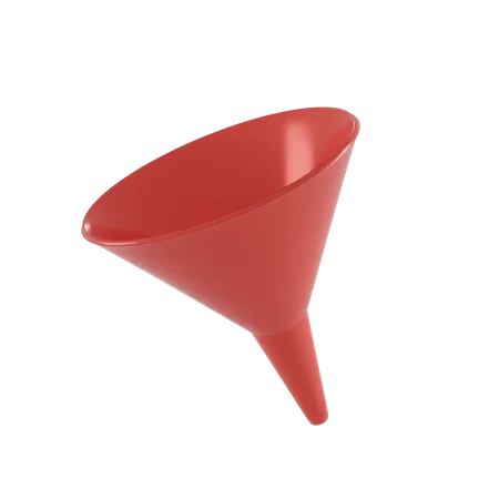 Funnel  3D Illustration