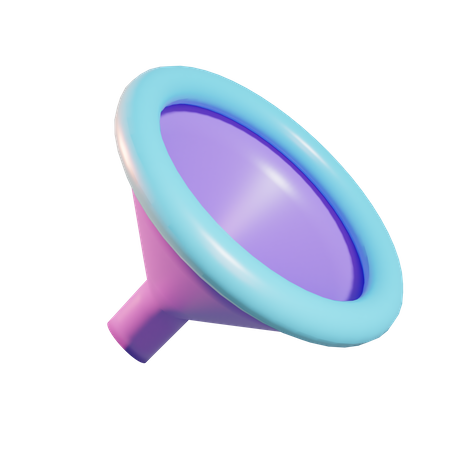 Funnel  3D Icon