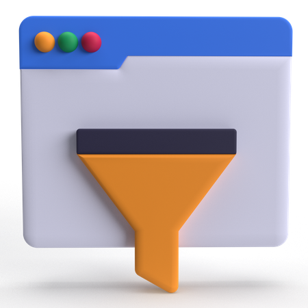 Funnel Tool  3D Icon