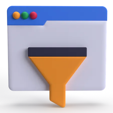 Funnel Tool  3D Icon