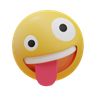 3d silly emoji