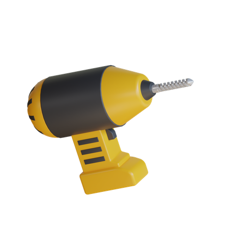 Furadeira  3D Icon