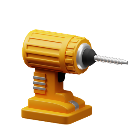 Furadeira  3D Icon