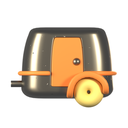 Camping de  3D Icon