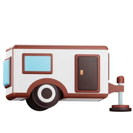 Camping de  3D Icon