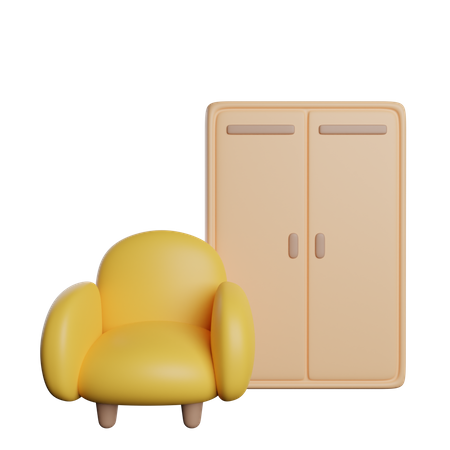 Furniture 3D Icon