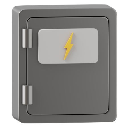 Fuse Box  3D Icon