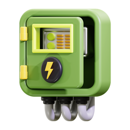 Fuse box  3D Icon