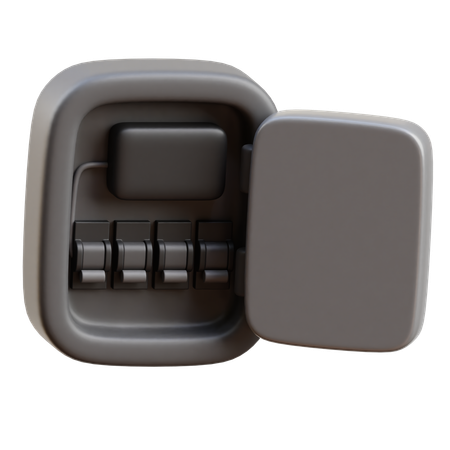 Fuse Box  3D Icon