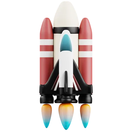 Lanceur de fusée  3D Icon