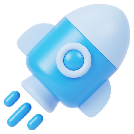 Fusée  3D Icon