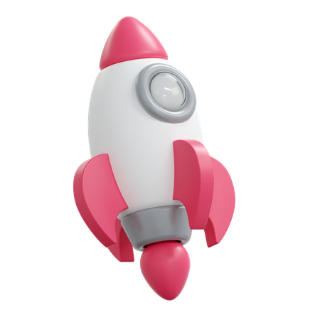 Fusée  3D Icon