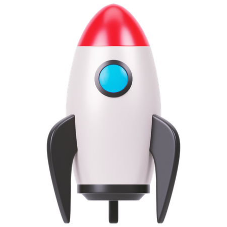 Fusée  3D Icon