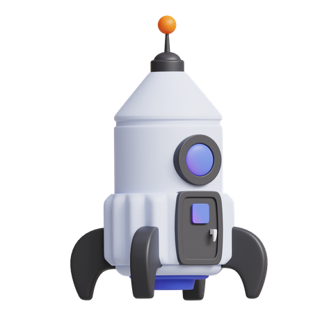 Fusée  3D Icon