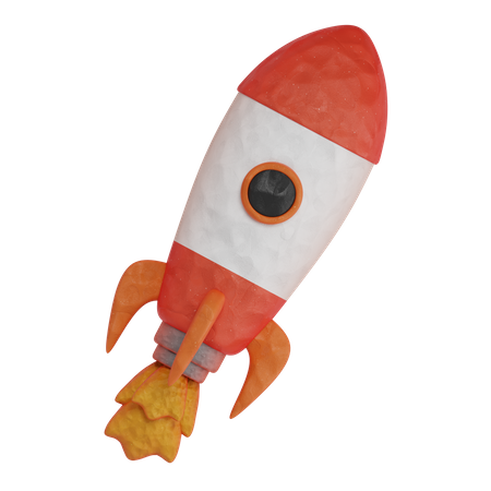 Fusée  3D Icon