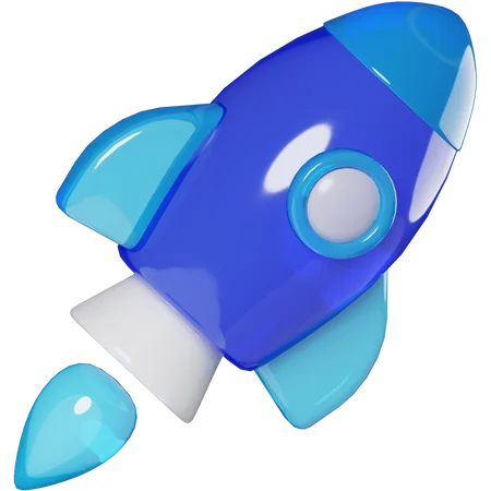 Fusée  3D Icon