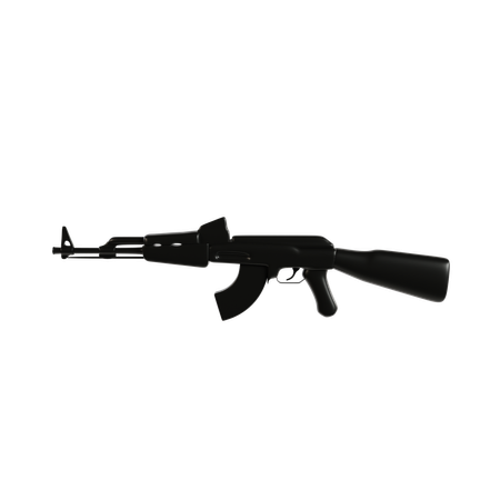 Fusil  3D Icon