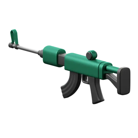 Fusil  3D Icon