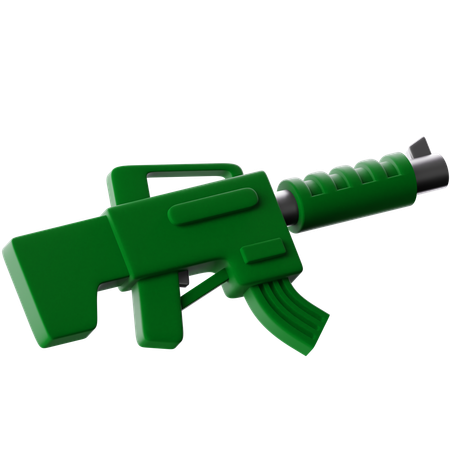 Fusil  3D Icon