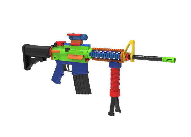 Fusil  3D Icon