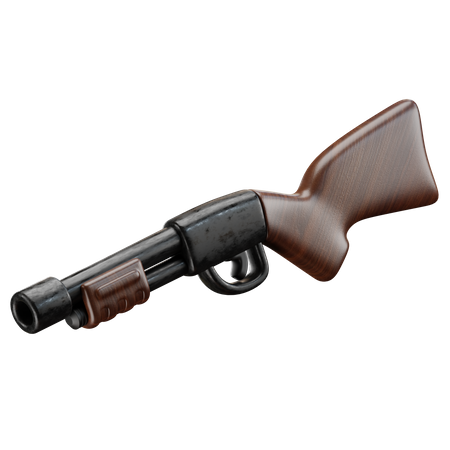 Fusil à pompe  3D Icon