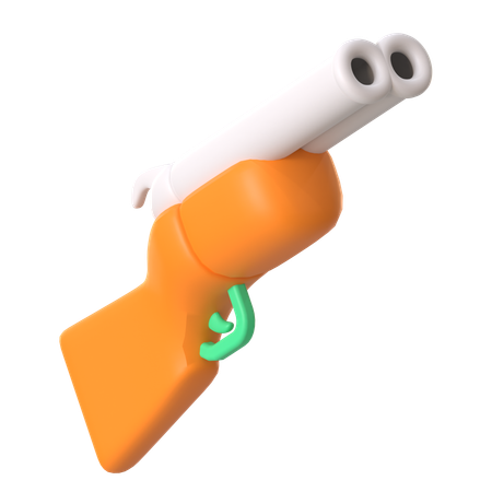 Fusil à pompe  3D Icon