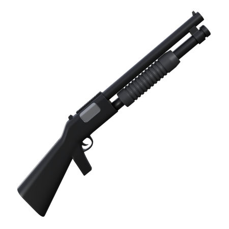 Fusil à pompe  3D Icon